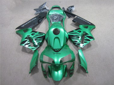 Green Black 05-06 CBR600RR Motorcycle Fairings