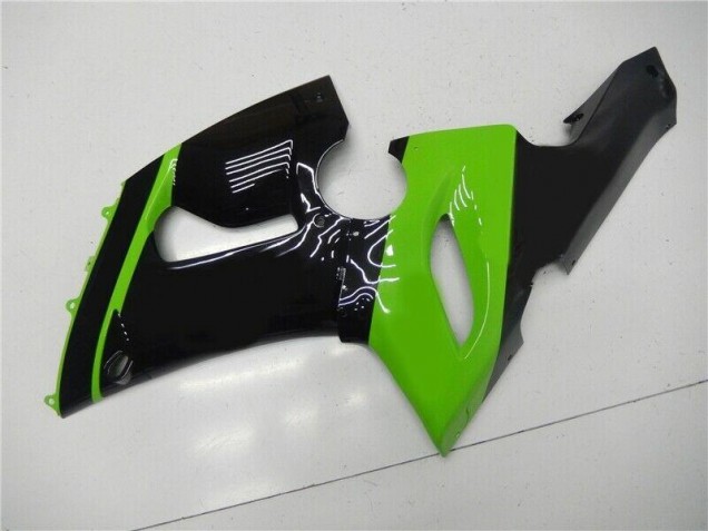 Green Black 05-06 ZX6R Motorcycle Fairing Green Black 05-06 ZX6R Motorcycle Fairing