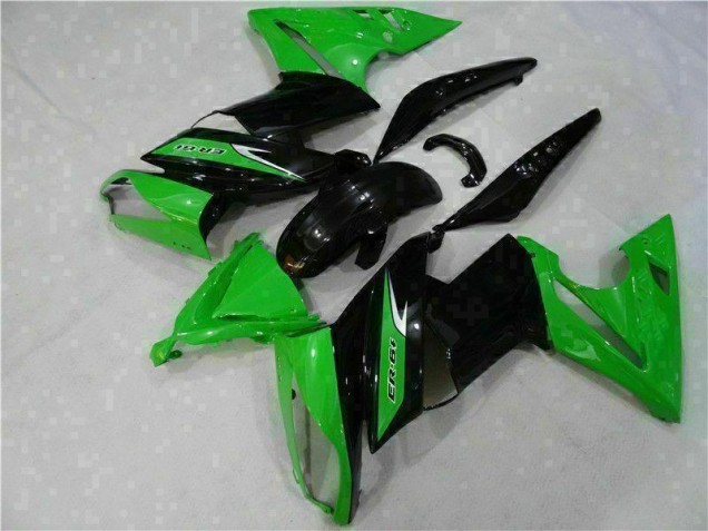 Green Black 06-08 EX650 Motorcycle Fairing Green Black 06-08 EX650 Motorcycle Fairing