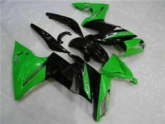 Green Black 06-08 EX650 Motorcycle Fairing Green Black 06-08 EX650 Motorcycle Fairing