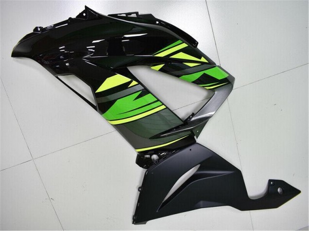Green Black 13-18 ZX6R Motorcycle Bodywork Green Black 13-18 ZX6R Motorcycle Bodywork
