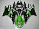 Green Black 13-18 ZX6R Motorcycle Fairings