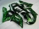 Green Black 98-02 YZF R6 Motorcycle Fairings Green Black 98-02 YZF R6 Motorcycle Fairings