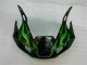 Green Black 98-02 YZF R6 Motorcycle Fairings Green Black 98-02 YZF R6 Motorcycle Fairings