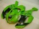 Green Black Dunlop 07-08 ZX6R Motorcycle Fairings Green Black Dunlop 07-08 ZX6R Motorcycle Fairings