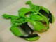 Green Black Dunlop 07-08 ZX6R Motorcycle Fairings Green Black Dunlop 07-08 ZX6R Motorcycle Fairings