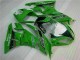 Green Black LeoVince 09-12 ZX6R Motorcycle Fairings Green Black LeoVince 09-12 ZX6R Motorcycle Fairings