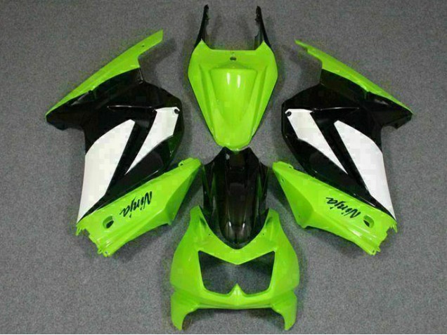 Green Black Ninja 08-12 EX250 Motorcycle Bodywork