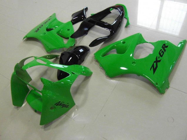 Green Black Tail 00-02 ZX6R Motorcycle Fairings Green Black Tail 00-02 ZX6R Motorcycle Fairings