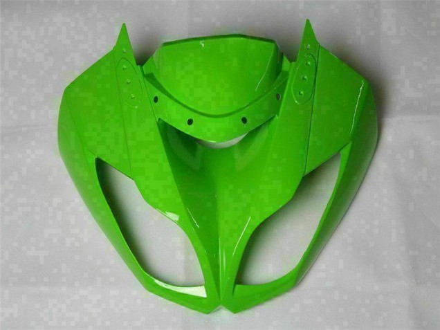 Green Black White 25 09-12 ZX6R Motorcycle Fairings Green Black White 25 09-12 ZX6R Motorcycle Fairings