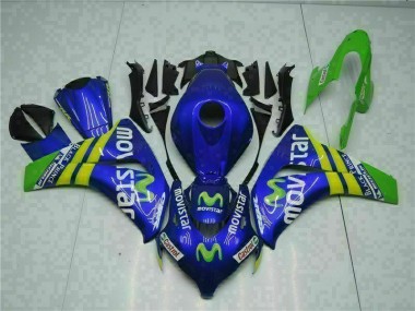 Green Blue 08-11 CBR1000RR Motorcycle Fairings