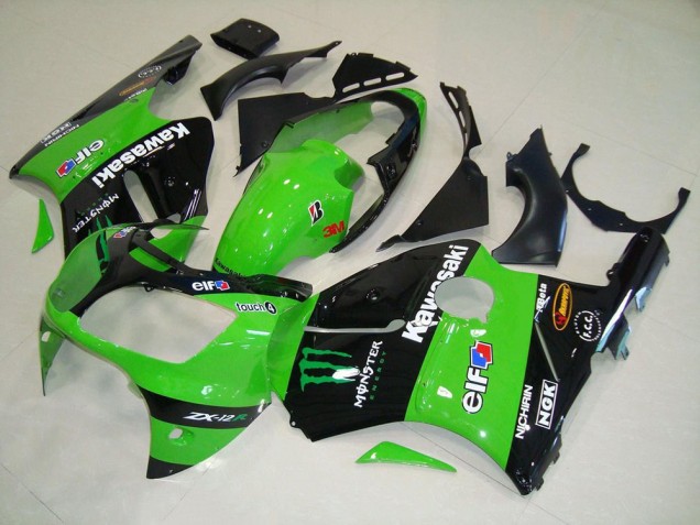 Green Monster 00-01 ZX12R Motorcycle Fairings Green Monster 00-01 ZX12R Motorcycle Fairings