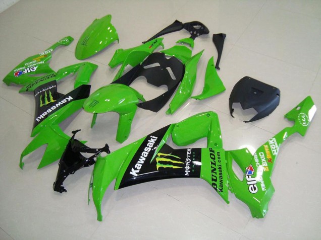 Green Monster 08-10 ZX10R Motorcycle Fairing Green Monster 08-10 ZX10R Motorcycle Fairing