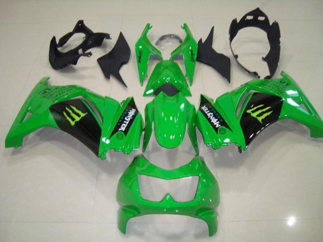 Green Monster 08-12 ZX250R Motorcycle Fairings Green Monster 08-12 ZX250R Motorcycle Fairings
