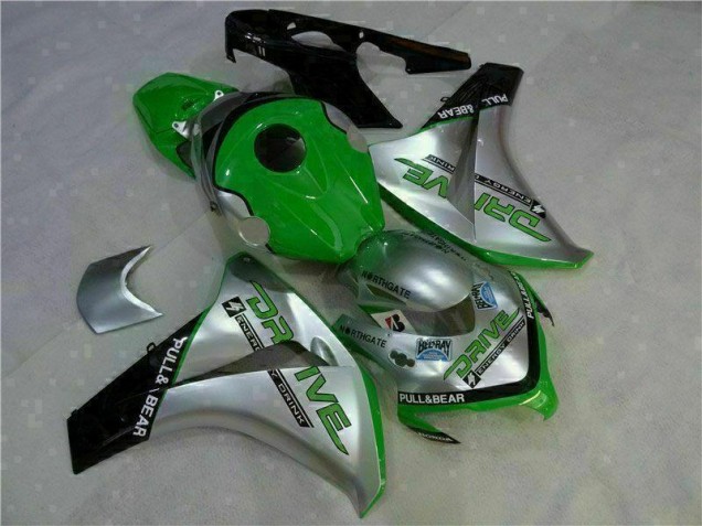 Green Silver 08-11 CBR1000RR Motorcycle Fairings Green Silver 08-11 CBR1000RR Motorcycle Fairings