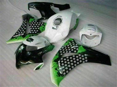 Green White 08-11 CBR1000RR Motorcycle Fairings