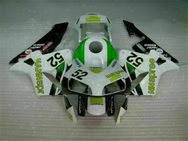 Green White Black 03-04 CBR600RR Motorcycle Fairings