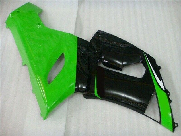 Green White Black 05-06 ZX6R Motorcycle Fairings Green White Black 05-06 ZX6R Motorcycle Fairings