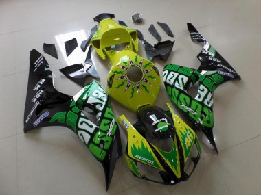 Green Yellow Rossi 06-07 CBR1000RR Motorcycle Fairings