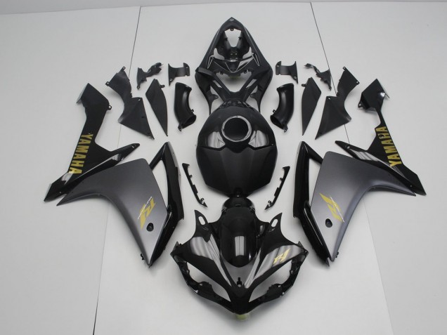 Grey Black 07-08 YZF R1 Motorcycle Fairings Grey Black 07-08 YZF R1 Motorcycle Fairings