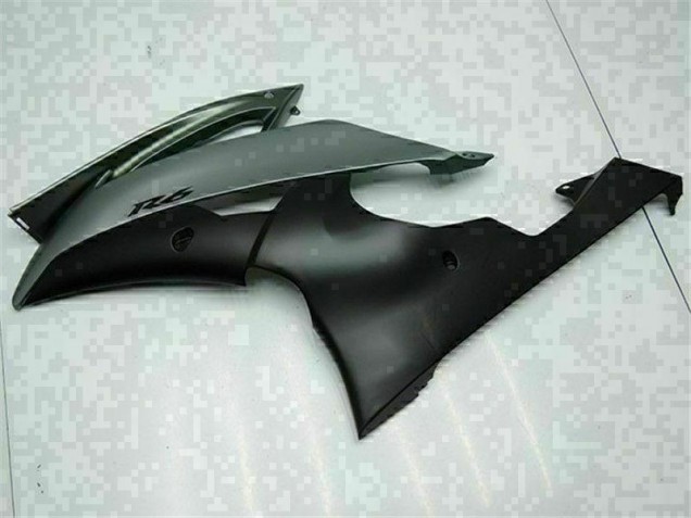 Grey Black 08-16 YZF R6 Motorcycle Fairings Grey Black 08-16 YZF R6 Motorcycle Fairings