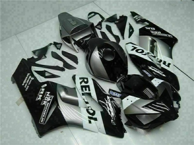 Grey Black Repsol 04-05 CBR1000RR Motorcycle Fairings Grey Black Repsol 04-05 CBR1000RR Motorcycle Fairings
