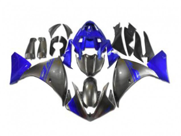 Grey Blue 09-11 YZF R1 Motorcycle Fairings Grey Blue 09-11 YZF R1 Motorcycle Fairings
