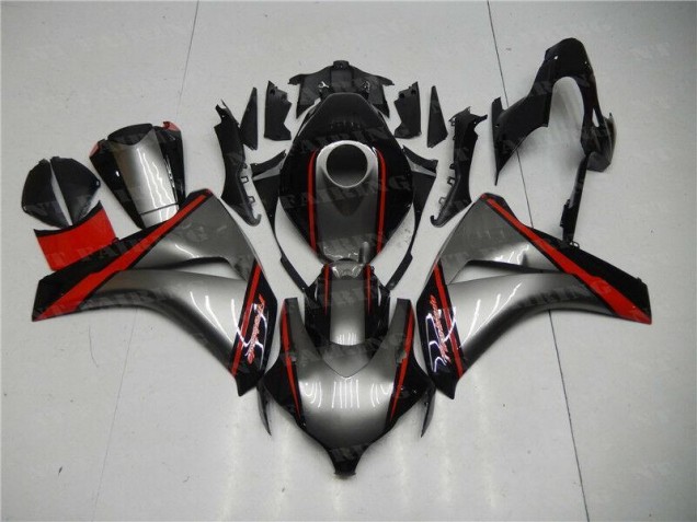 Grey Red Black 08-11 CBR1000RR Motorcycle Fairings