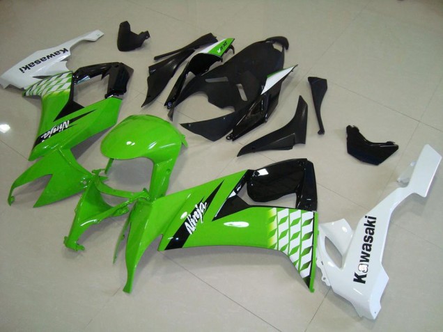 Limed Green 08-10 ZX10R Motorcycle Fairings Limed Green 08-10 ZX10R Motorcycle Fairings
