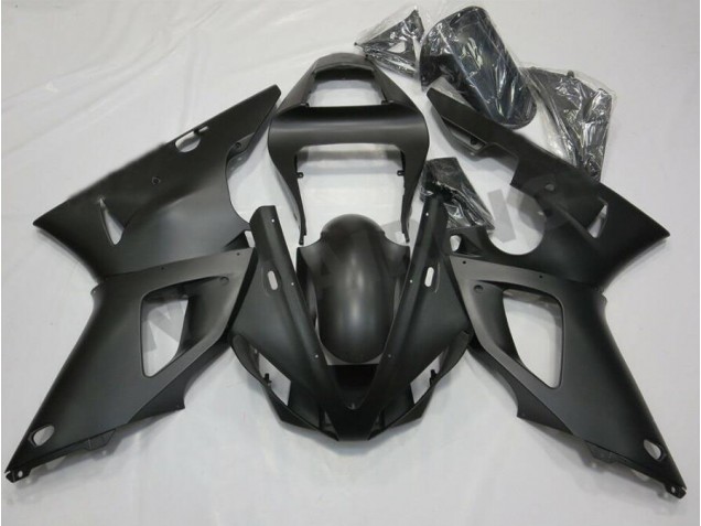 Matte Black 00-01 YZF R1 Motorcycle Fairings