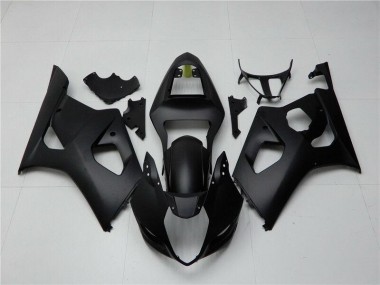 Matte Black 03-04 GSXR 1000 Motorcycle Bodywork