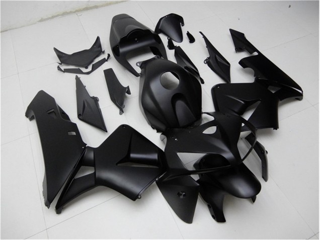 Matte Black 05-06 CBR600RR Motorcycle Fairings Matte Black 05-06 CBR600RR Motorcycle Fairings