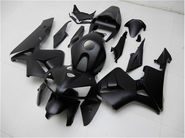 Matte Black 05-06 CBR600RR Motorcycle Fairings Matte Black 05-06 CBR600RR Motorcycle Fairings