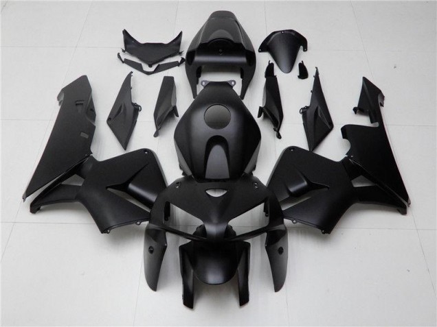 Matte Black 05-06 CBR600RR Motorcycle Fairings Matte Black 05-06 CBR600RR Motorcycle Fairings