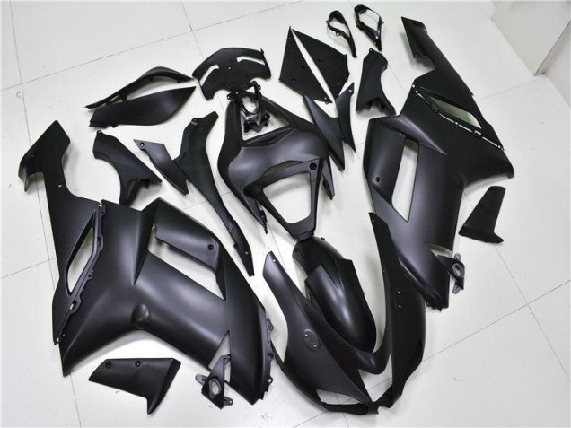 Matte Black 07-08 ZX6R Motorcycle Fairings Matte Black 07-08 ZX6R Motorcycle Fairings