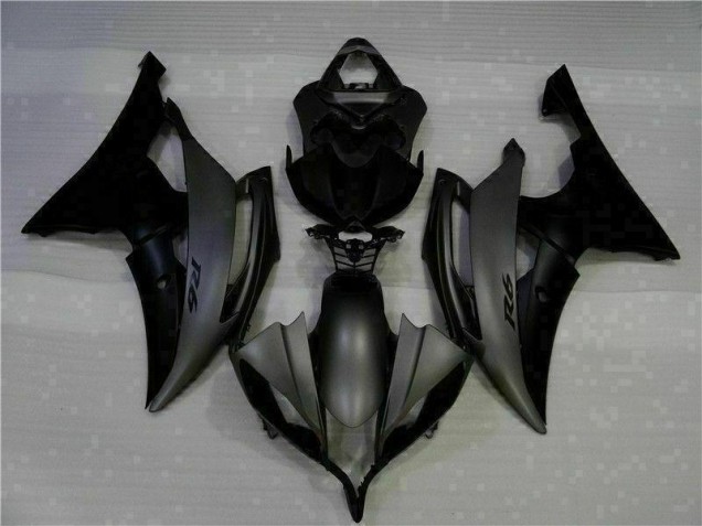 Matte Black 08-16 YZF R6 Motorcycle Bodywork Matte Black 08-16 YZF R6 Motorcycle Bodywork