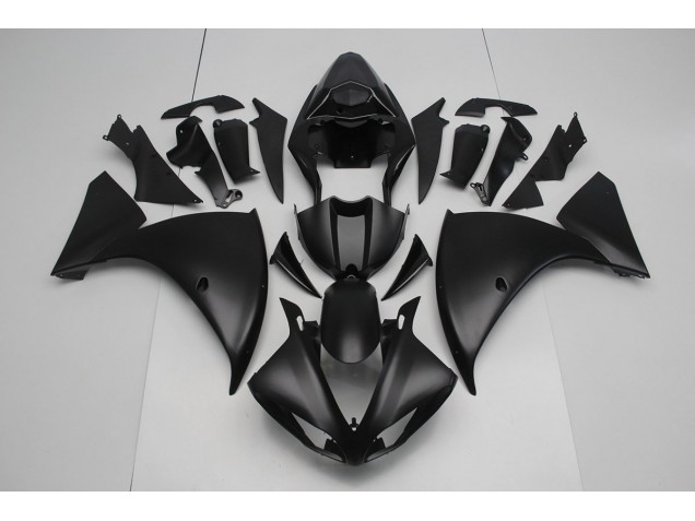 Matte Black 12-14 YZF R1 Motorcycle Fairing