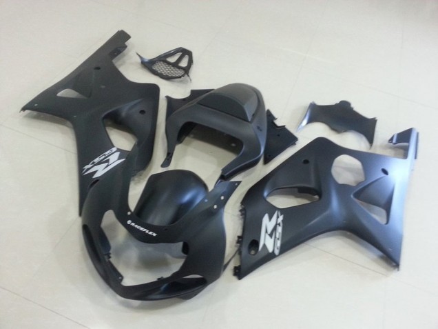Matte Black with Silver GSXR 00-02 GSXR 1000 Motorcycle Fairings Matte Black with Silver GSXR 00-02 GSXR 1000 Motorcycle Fairings