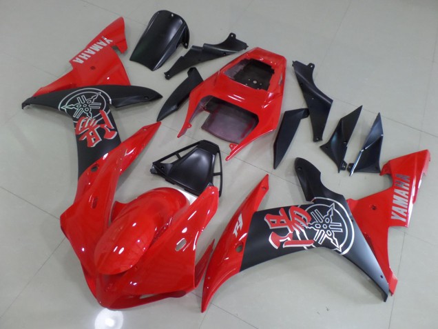 Matte Red 02-03 YZF R1 Motorcycle Fairings Matte Red 02-03 YZF R1 Motorcycle Fairings