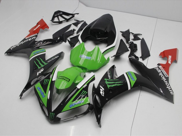 Monster Green 04-06 YZF R1 Motorcycle Fairings Monster Green 04-06 YZF R1 Motorcycle Fairings