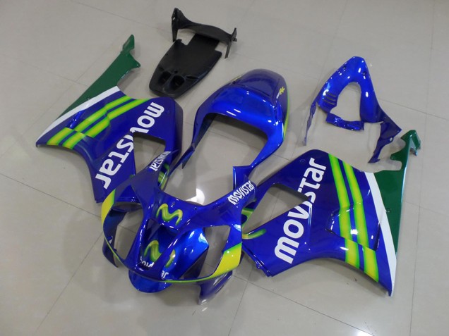 Movistar 00-06 VTR1000 Motorcycle Fairings Movistar 00-06 VTR1000 Motorcycle Fairings