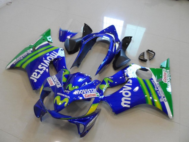 Movistar 04-07 CBR600 F4i Motorcycle Fairings Movistar 04-07 CBR600 F4i Motorcycle Fairings
