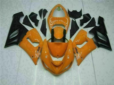 Orange 05-06 ZX6R Motorcycle Fairings