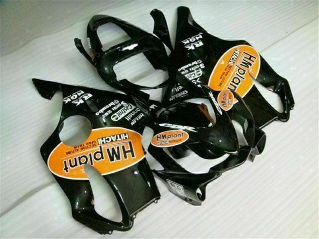 Orange Black 01-03 CBR600 F4i Motorcycle Fairings Orange Black 01-03 CBR600 F4i Motorcycle Fairings