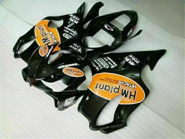 Orange Black 01-03 CBR600 F4i Motorcycle Fairings Orange Black 01-03 CBR600 F4i Motorcycle Fairings