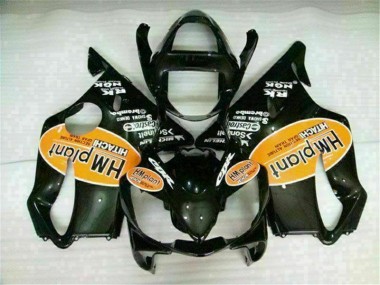 Orange Black 01-03 CBR600 F4i Motorcycle Fairings