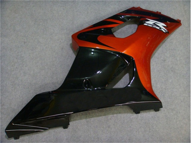 Orange Black 03-04 GSXR 1000 Motorcycle Fairings Orange Black 03-04 GSXR 1000 Motorcycle Fairings