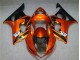 Orange Black 03-04 GSXR 1000 Motorcycle Fairings Orange Black 03-04 GSXR 1000 Motorcycle Fairings