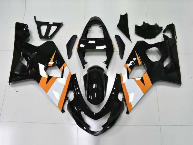 Orange Black 04-05 GSXR 600/750 Motorcycle Fairings