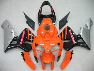 Orange Black 05-06 CBR600RR Motorcycle Fairing & Bodywork